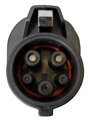Premium-Adapter von Typ 2 zu Typ 1| 32A | 7,4kW | 0,5 m