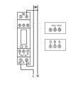  Eastron DIN Rail 1-phase Power Meter SDM120-MODBUS MID
