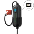 Portable EV Charger 4GO (3in1) Type 2 - Schuko / CEE 5-pin | 32A | 3-phase | 22 kW | G4 LTE | OCPP | WiFi | App | 5m