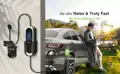 ZENCAR E-PRO (3in1) Portable EV Charger Type 2 - Schuko / CEE 5-pin / Type 2 | 16A | 3-phase | 11 kW | WiFi | App | 5m
