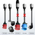 ZENCAR E-PRO (3in1) Portable EV Charger Type 2 - Schuko / CEE 5-pin / Type 2 | 16A | 3-phase | 11 kW | WiFi | App | 5m