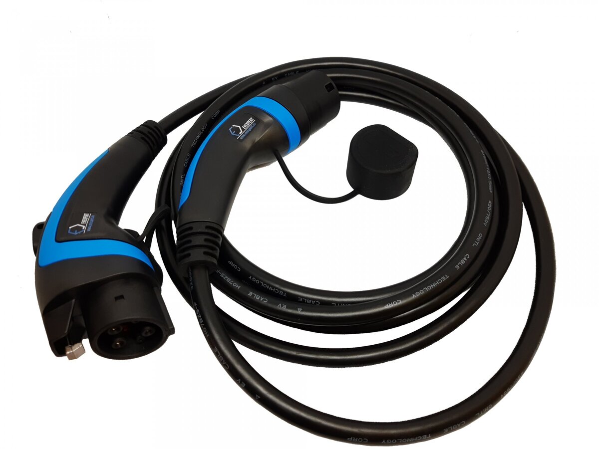 Premium EV charging cable for your electric car with TYPE 1 socket EV