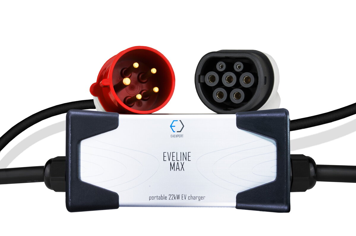 Charger for your electric car with type 2 socket - CEE plug