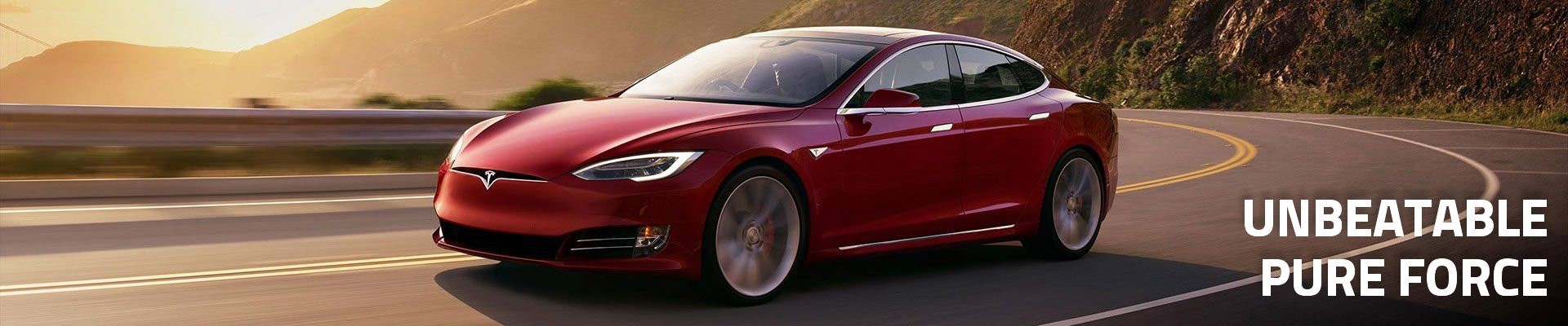 Electric car Tesla P100D