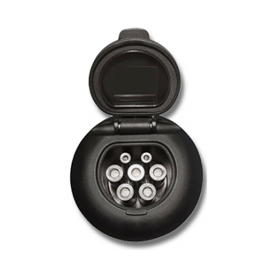 Ev Charging Socket Type 2 Female 32a 22kw 3 Point Fixing