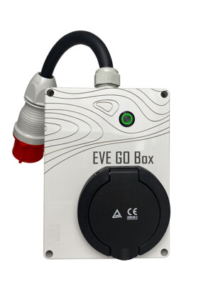Portable Wallbox / adapter EVE GO Box Typ 2 16A - 11kW / 32A - 22kW 