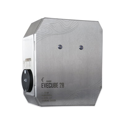 EVECUBE 2B - 2x 22kW AC charging station 