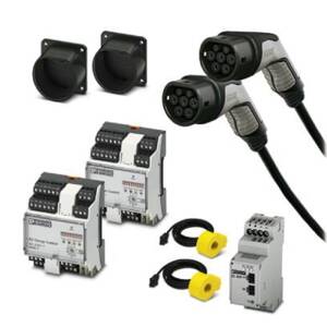 PHOENIX CONTACT charging kit HOME TWIN with charging AC power cables Type 2 | 32A | 3phase | 22 kW | 5m