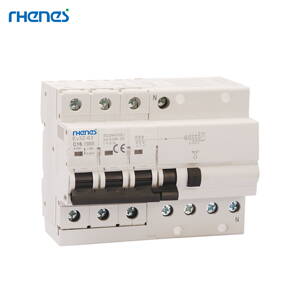Fehlerstrom-Schutzschalter mit Überstromschutz (RCBO) - Ev32-63: 3P+N / 32-63A / 30mA / Typ A / C-Charakteristik.